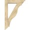 Ekena Millwork Funston Traditional Rough Sawn Bracket w/ Offset Brace, Douglas Fir, 6"W x 26"D x 38"H BKT0604X26X38FST01RDF - alternate 4